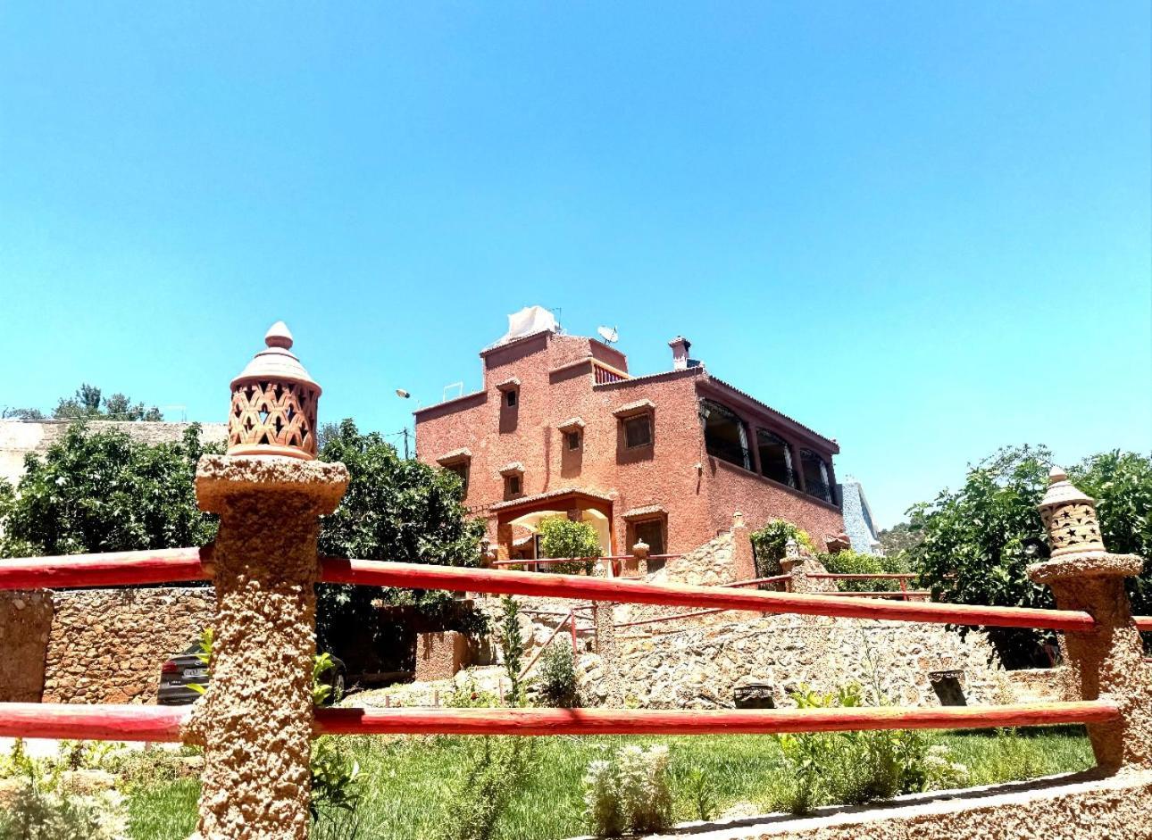 Gite Marbie Maison Rurale, Une Experience Naturelle Unique, Au Coeur Du Moyen Atlas, Maroc Kasba Tibouda Exterior photo