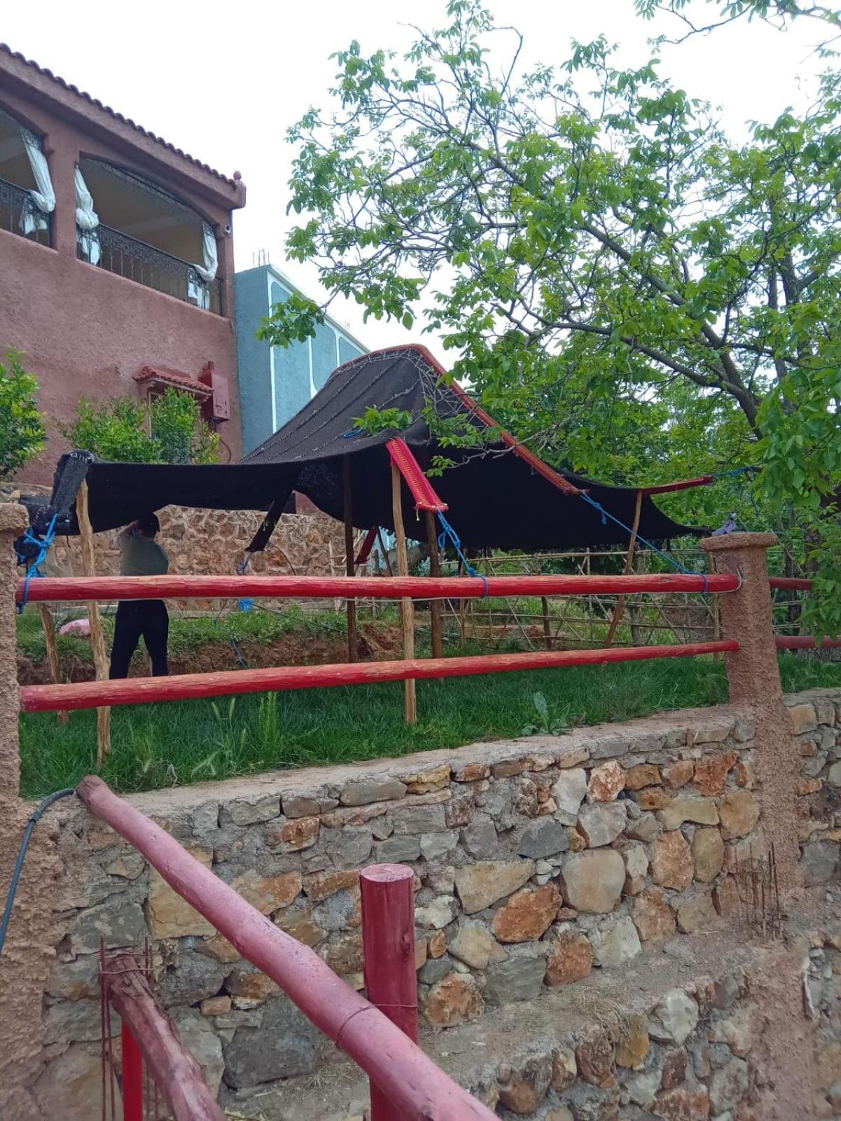 Gite Marbie Maison Rurale, Une Experience Naturelle Unique, Au Coeur Du Moyen Atlas, Maroc Kasba Tibouda Exterior photo