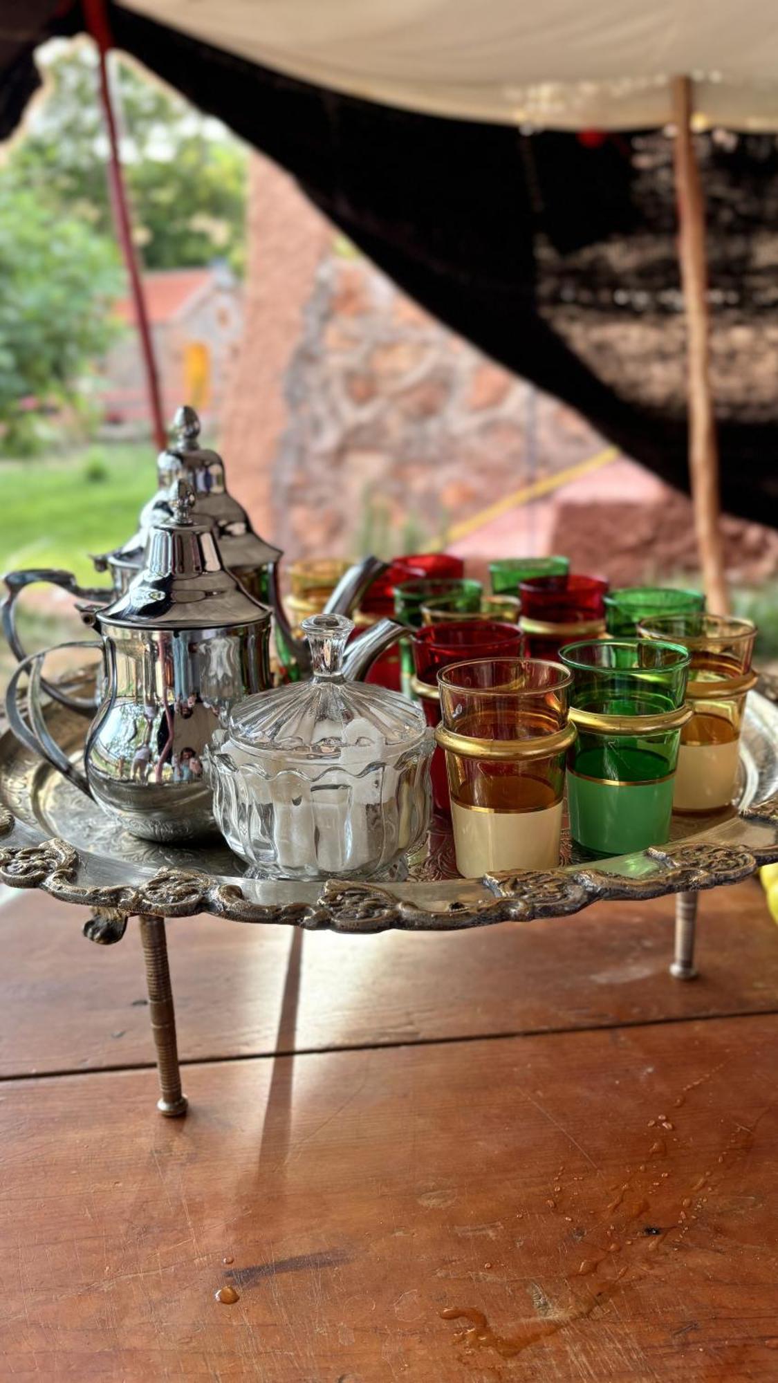 Gite Marbie Maison Rurale, Une Experience Naturelle Unique, Au Coeur Du Moyen Atlas, Maroc Kasba Tibouda Exterior photo